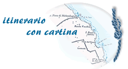 Itinerario con cartina